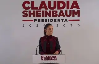 Imagen Sheinbaum se compromete a seguir trabajar para hallar a los 43 normalistas de Ayotzinapa