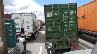 Imagen Cierre parcial en autopista al sur de Veracruz por caída de árbol