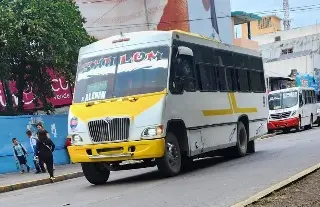 Imagen ¿Cómo funcionarán los camiones de pasaje en Veracruz este día?