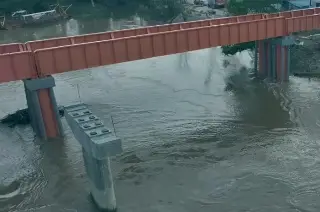 Imagen Alertan sobre nivel del río Coatzacoalcos, Veracruz