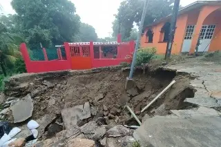 Imagen Reportan mil 500 afectados por lluvias al sur de Veracruz 