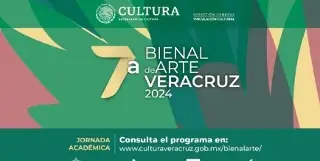 Imagen SECVER continúa con el programa académico 'Rumbo a la Bienal de Arte Veracruz 2024'