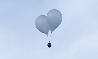 Imagen Corea del Norte envía globos con desechos al Sur el día de relevante sesión parlamentaria