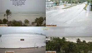 Imagen ¡Mira en vivo el impacto del huracán Milton categoría 4 en Florida! (+Video)