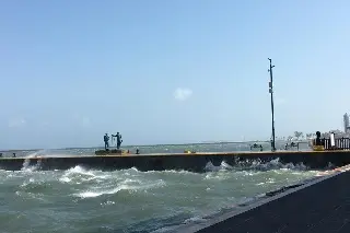 Imagen Estas serán las rachas de viento en Veracruz durante el domingo 13 de octubre