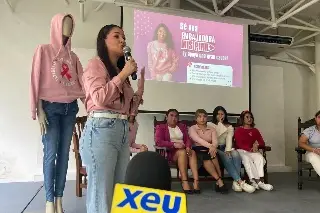 Imagen Venden sudadera rosa para donar ultrasonidos de mama en Veracruz