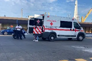 Imagen Atropellan a motociclista cerca del Mercado de Artesanías de Veracruz