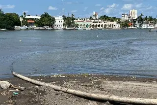 Imagen Concluyen trabajos de desazolve del río Jamapa en Boca del Río 