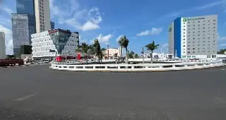 Imagen A nada de finalizar la rehabilitación de la glorieta de las Américas en Boca del Río