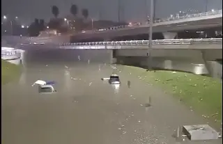 Imagen Deja 2 muertos tromba en área metropolitana de Monterrey (+Video)