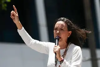 Imagen María Corina Machado asegura permanecer en Venezuela, desmiente a Maduro