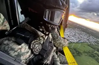 Imagen Con operativo aéreo, refuerzan seguridad en Tabasco 