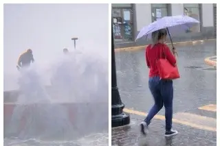 Imagen Pronostican más lluvia y norte de hasta 85 km/h para Veracruz