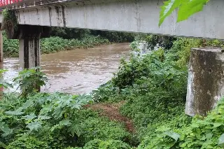 Imagen Nivel del río Jamapa va en aumento, reporta Conagua; estos 3 podrían desbordarse en próximas horas