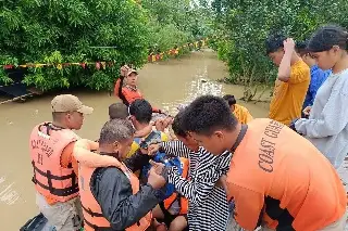 Imagen Tormenta 'Trami' toca tierra en Filipinas; deja al menos 7 muertos