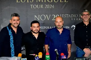 Imagen Luis Miguel se presentará en Veracruz sí o sí: Producción 