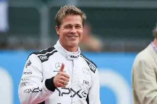 Imagen Enloquecen con Brad Pitt en el Gran Premio de México (+Video)