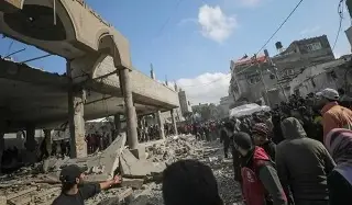 Imagen Israel bombardea un edificio en Líbano tras orden de evacuación 