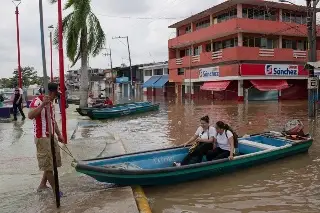 Lluvias en Veracruz dejan 243 comunidades incomunicadas por inundación