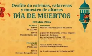 Imagen ¡Todas son gratis! Invitan a actividades por Día de Muertos en Xalapa, Veracruz 