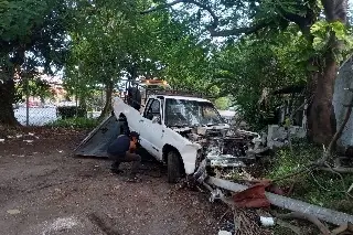 Imagen Aparatoso accidente se registra en avenida Ejército Mexicano de Veracruz