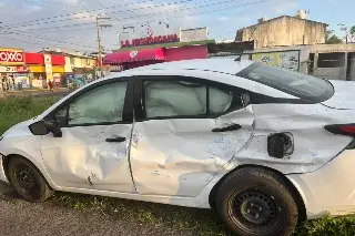 Imagen Accidente en calles de Lomas de Río Medio en Veracruz 