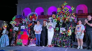 Imagen Así fue el desfile y concurso de Catrinas en Boca del Río