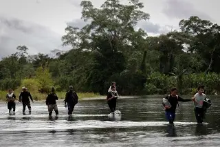 Imagen Aumenta tensión entre migrantes en frontera de México previo a elecciones de EU