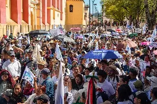 Imagen Miles marchan para exigir justicia por muerte del padre Marcelo Pérez