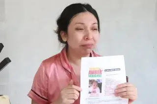 Imagen Madre pide apoyo para localizar a hija, presuntamente sustraída por su padre en Xalapa