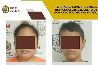 Imagen Los vinculan a proceso por presunto homicidio doloso calificado al sur de Veracruz 