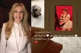 Imagen Fallece Ernestina Sodi, hermana de Thalía; así la despide su hija en redes