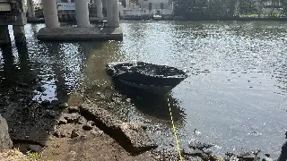 Imagen Yate queda reducido a cenizas en 'El Dorado', Boca del Río 