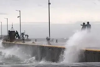 Imagen Pronostican Norte de 75 km/h para Veracruz