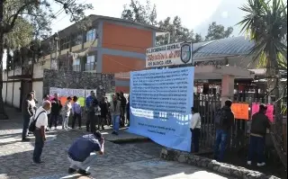 Imagen Escuelas secundarias en Río Blanco en paro de brazos caídos