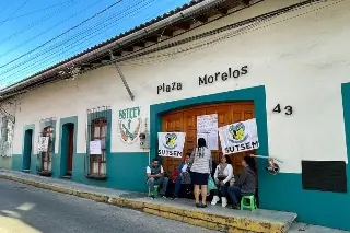 Imagen Toman instalaciones del seguro del magisterio en Xalapa