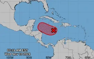 Imagen Disturbio tropical 99L, con 90% de probabilidad de evolucionar a ciclón: NOAA