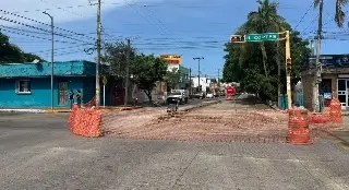 Imagen Cierran vialidad en estas calles del centro de Veracruz 