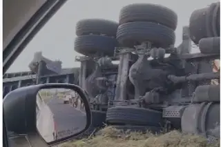 Imagen Accidente en carretera de Alvarado, Veracruz; hay al menos un lesionado