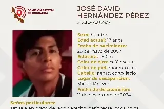 Menor de edad desaparece al sur de Veracruz; estas son sus características 