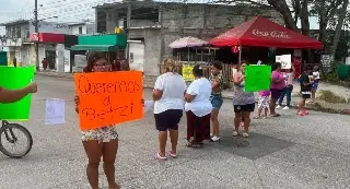 Imagen Aparece Betzi López tras bloqueo realizado en la avenida JB Lobos