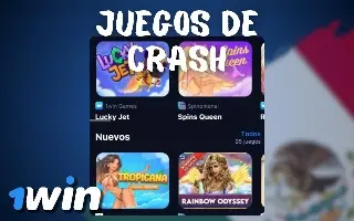 Imagen Los 5 Mejores Juegos de Crash para Apostadores Mexicanos en 1Win