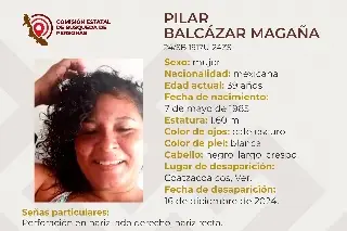 Imagen Piden ayuda para localizar a mujer desaparecida al sur de Veracruz 