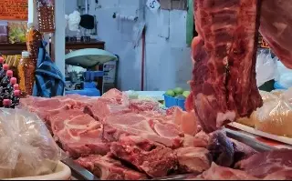 Imagen Sube precio de carne de res y pollo en vísperas de Nochebuena al norte de Veracruz 