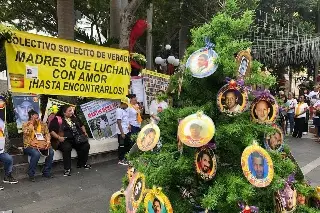 Imagen Pasan lista a los desaparecidos de Veracruz; el 24 de diciembre 'nada que celebrar' 