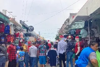 Imagen Jarochos abarrotan mercado de Veracruz antes de la Nochebuena