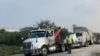 Imagen Hay cierre parcial de circulación en carretera de Veracruz; es por esta razón