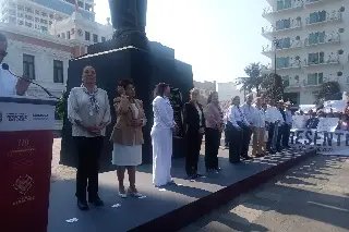 Imagen Rocío Nahle conmemorar 110 aniversario de la ley agraria en Veracruz