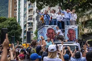 Imagen Cuerpos de seguridad ‘secuestraron’ a María Corina Machado en Venezuela: Edmundo González