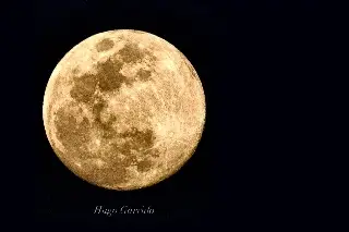 Imagen Luna llena se puede apreciar en Veracruz, aunque no es luna lobo, precisa astrónomo